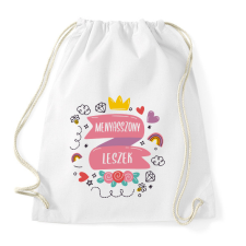 PRINTFASHION menyasszony leszek - Sportzsák, Tornazsák - Fehér tornazsák