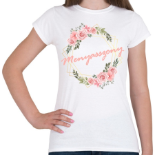 PRINTFASHION Menyasszony - Női póló - Fehér női póló