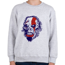 PRINTFASHION Mérges gorilla - Gyerek pulóver - Sport szürke gyerek pulóver, kardigán