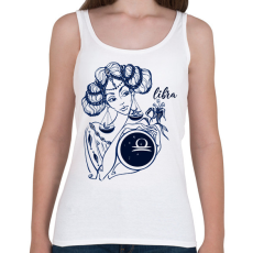 PRINTFASHION mérleg - Női atléta - Fehér