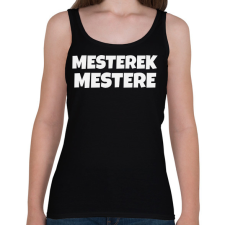 PRINTFASHION MESTEREK MESTERE 2 - Női atléta - Fekete női trikó