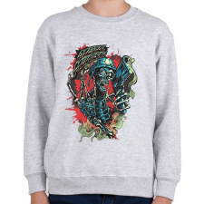 PRINTFASHION Metal Mulisha - Gyerek pulóver - Sport szürke gyerek pulóver, kardigán