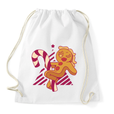 PRINTFASHION Mézeskalács tánc - Sportzsák, Tornazsák - Fehér tornazsák