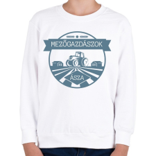 PRINTFASHION Mezőgazdászok ásza - Gyerek pulóver - Fehér gyerek pulóver, kardigán