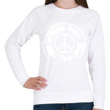 PRINTFASHION mgs peace walker logo - Női pulóver - Fehér női pulóver, kardigán