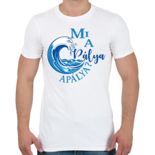 PRINTFASHION Mi a pálya, apálya? - Férfi póló - Fehér férfi póló