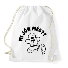 PRINTFASHION Mi jön még mézeskalács - Sportzsák, Tornazsák - Fehér tornazsák