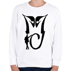 PRINTFASHION Michael Jackson MJ - Gyerek pulóver - Fehér