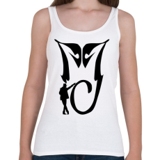 PRINTFASHION Michael Jackson MJ - Női atléta - Fehér