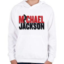 PRINTFASHION michael-jackson-moonwalk-png-4299357 - Gyerek kapucnis pulóver - Fehér gyerek pulóver, kardigán