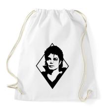PRINTFASHION Michael Jackson - Sportzsák, Tornazsák - Fehér tornazsák