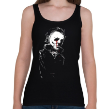 PRINTFASHION Michael Myers - Női atléta - Fekete női trikó