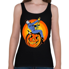 PRINTFASHION Michael Myers wrecking ball - Női atléta - Fekete