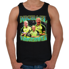 PRINTFASHION Michael van Gerwen - darts - Férfi atléta - Fekete