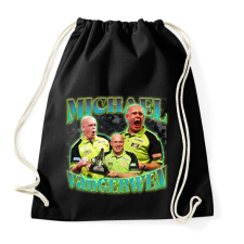 PRINTFASHION Michael van Gerwen - darts - Sportzsák, Tornazsák - Fekete tornazsák