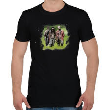 PRINTFASHION Michonne - Férfi póló - Fekete férfi póló