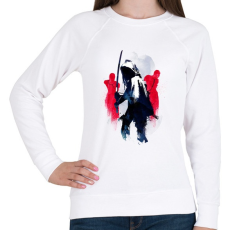 PRINTFASHION Michonne The Walking Dead - Női pulóver - Fehér