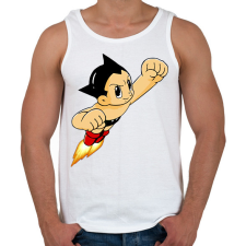 PRINTFASHION Mighty Atom - Astro Boy - Férfi atléta - Fehér atléta, trikó