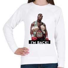 PRINTFASHION Mike is BACK! - Női pulóver - Fehér