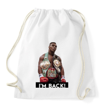 PRINTFASHION Mike is BACK! - Sportzsák, Tornazsák - Fehér tornazsák