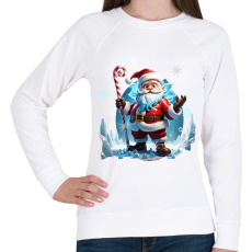 PRINTFASHION Miki - Női pulóver - Fehér