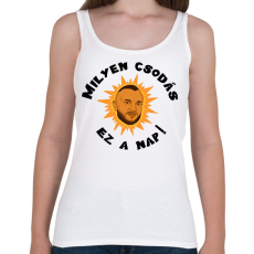 PRINTFASHION Milyen csodás ez a nap - Női atléta - Fehér