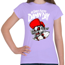 PRINTFASHION Minden átkozott nap - Női póló - Viola női póló