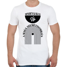 PRINTFASHION Minden kakas úr - Férfi póló - Fehér