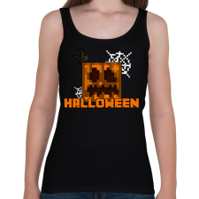 PRINTFASHION minecraft halloween - Női atléta - Fekete női trikó