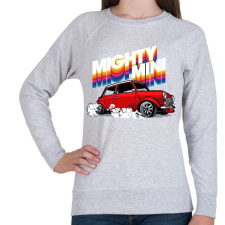 PRINTFASHION Mini Morris - Női pulóver - Sport szürke női pulóver, kardigán