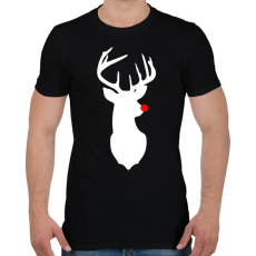 PRINTFASHION Minimal Rudolf - Férfi póló - Fekete