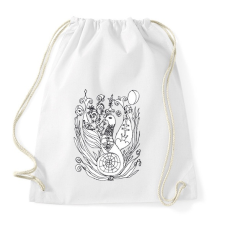 PRINTFASHION Mira - Sportzsák, Tornazsák - Fehér tornazsák