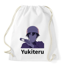 PRINTFASHION Mirai Nikki - Yukiteru - Sportzsák, Tornazsák - Fehér tornazsák
