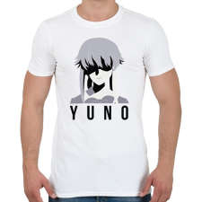 PRINTFASHION Mirai Nikki - Yuno - Férfi póló - Fehér férfi póló