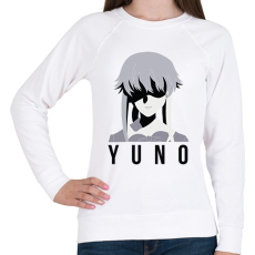 PRINTFASHION Mirai Nikki - Yuno - Női pulóver - Fehér