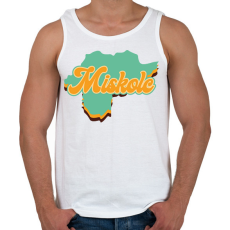 PRINTFASHION Miskolc - Férfi atléta - Fehér