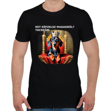 PRINTFASHION Mit képzelsz magadról - Férfi póló - Fekete férfi póló