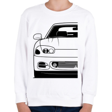 PRINTFASHION Mitsubishi 3000 GT - Gyerek pulóver - Fehér