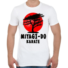 PRINTFASHION miyagi-do karate - Férfi póló - Fehér férfi póló