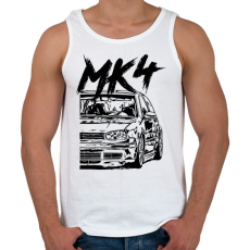 PRINTFASHION Mk4 - Férfi atléta - Fehér