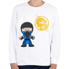 PRINTFASHION MK Sub Zero - Gyerek pulóver - Fehér