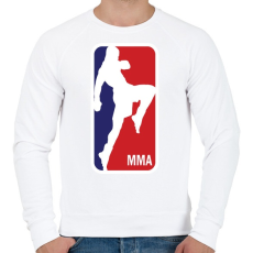 PRINTFASHION MMA - Férfi pulóver - Fehér