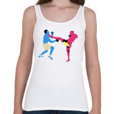 PRINTFASHION MMA - Női atléta - Fehér női trikó