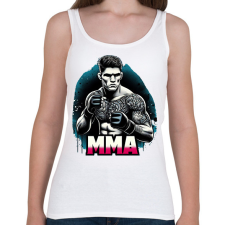 PRINTFASHION MMA - Női atléta - Fehér női trikó