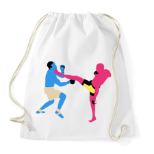PRINTFASHION MMA - Sportzsák, Tornazsák - Fehér tornazsák