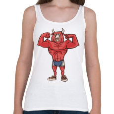 PRINTFASHION Modern Minotaurusz - Női atléta - Fehér