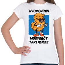 PRINTFASHION Mogyoró - Női póló - Fehér női póló