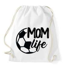 PRINTFASHION Mom life - Sportzsák, Tornazsák - Fehér tornazsák