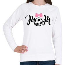 PRINTFASHION Mom - Női pulóver - Fehér női pulóver, kardigán