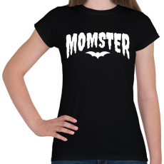 PRINTFASHION Momster - Női póló - Fekete